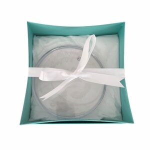 Tiffany & Co. Versatile Crystal Plate Or Dish New In Box